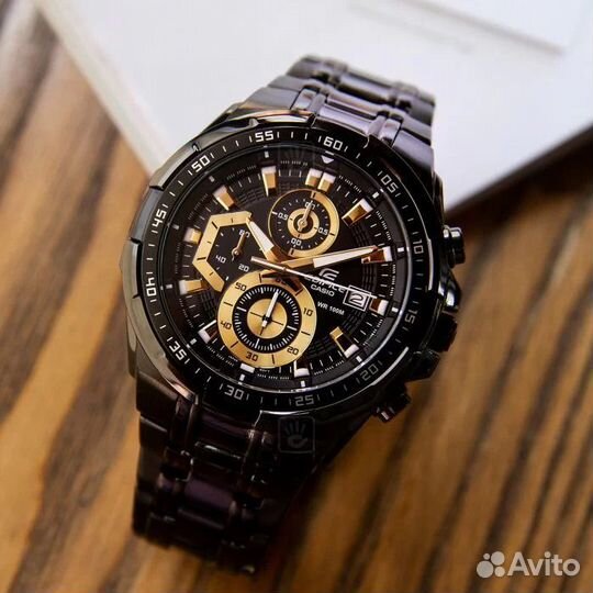 Casio Edifice EFR-539BK-1A мужские часы