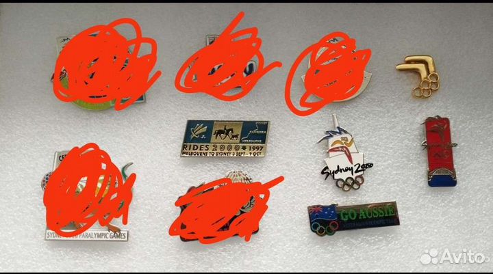 Значки Олимпиада 2000 года