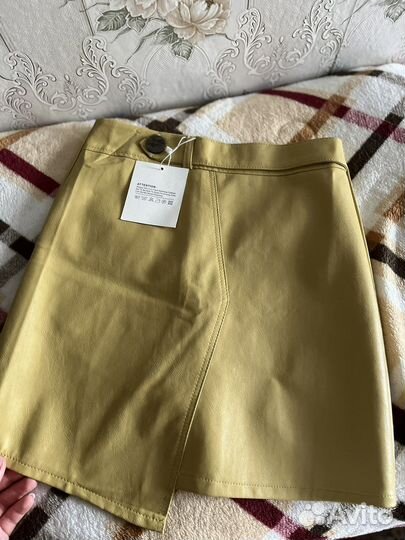 Кожаная юбка