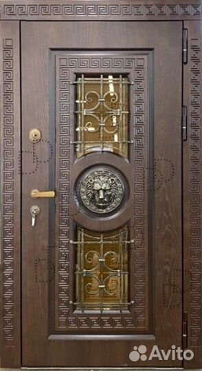 Парадная входная дверь с терморазрывом в дом