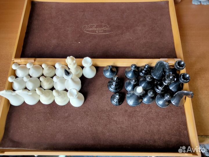 Шахматы карболитовые СССР Киевпластмасс