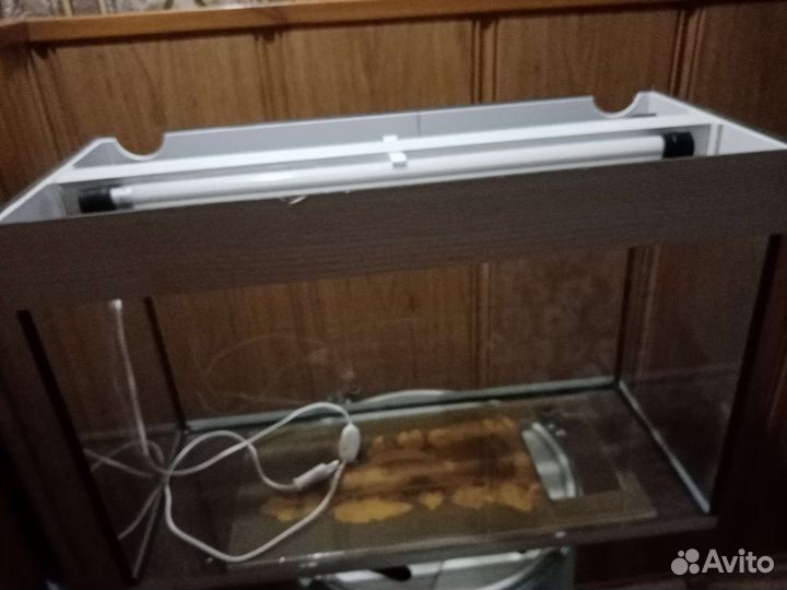Аквариум с подсветкой бу 3 мец