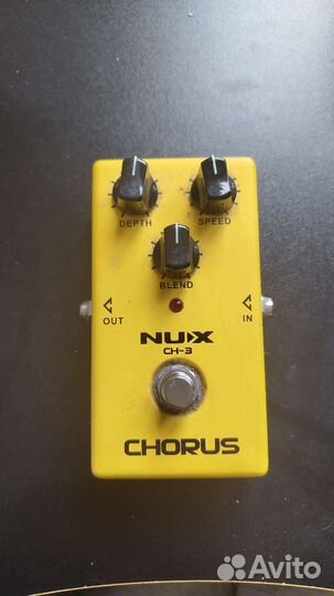 Гитарная педаль nux ch-3 chorus