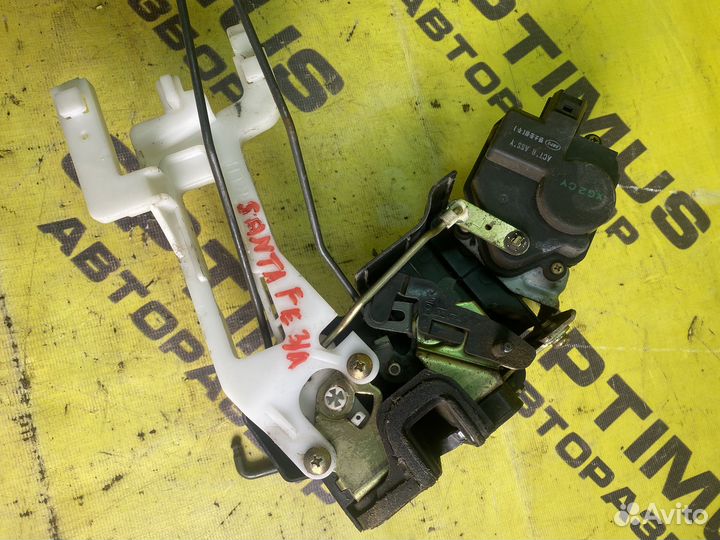 Замок двери задний левый Hyundai Santa Fe 1