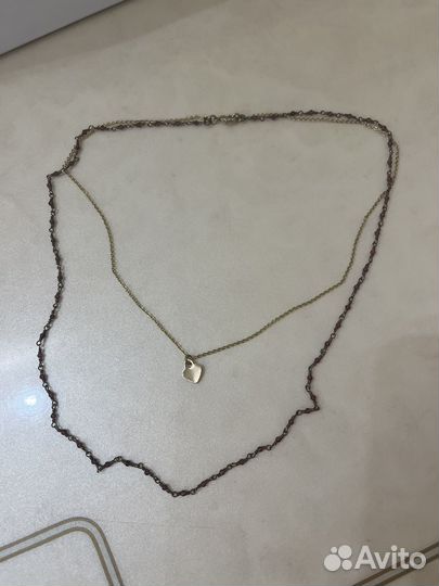 Колье короткое б/у