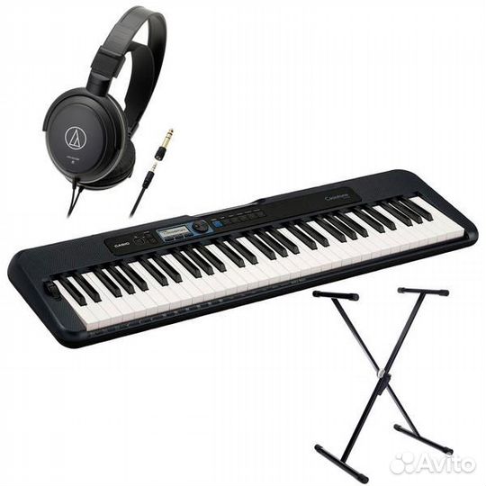 Casio CT-S300 Black (Bundle 2)