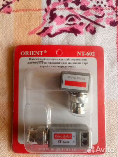 Передатчики аналогового видео по витой паре