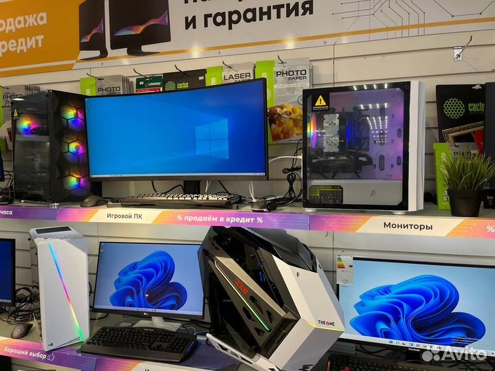 Игровой пк intel Core i3-12100 3050 / 3060