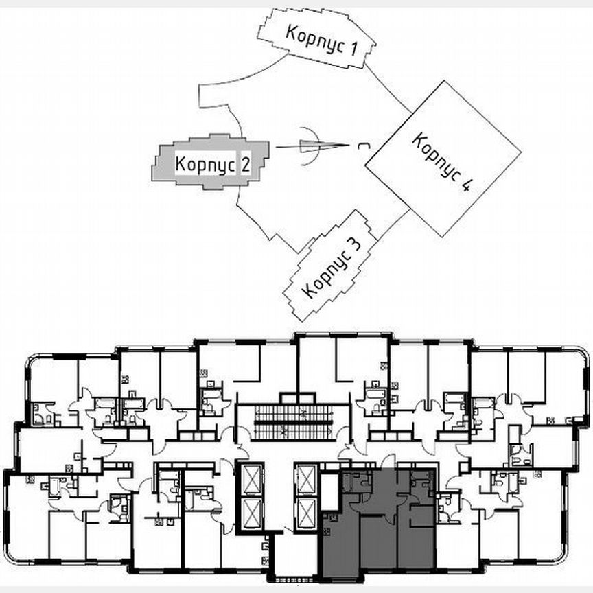 2-к. квартира, 67,9 м², 19/35 эт.