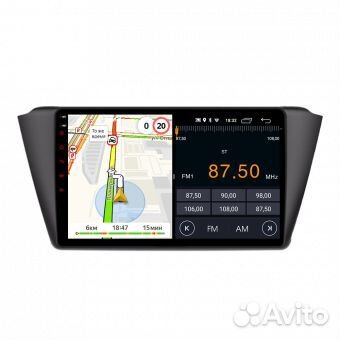 Магнитола Parafar Skoda Fabia 2015+ Android