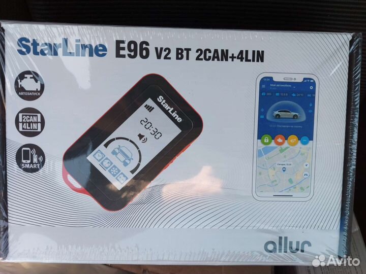 StarLine E96 V2 BT 2CAN+4LIN