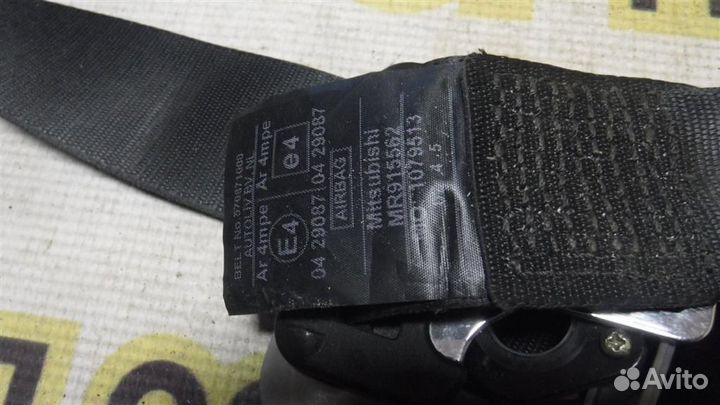 Ремень безопасности с пиропатроном Mitsubishi Car