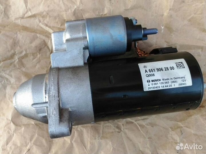 Mercedes Sprinter 651 стартер A6519062800