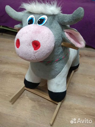 Игрушка Корова качалка
