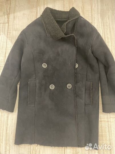 Женское пальто дубленка