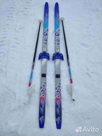 Беговые лыжи детские