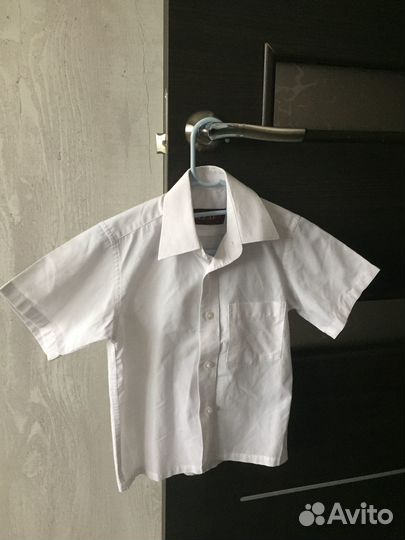 Рубашка с коротким рукавом для мальчика 98-104