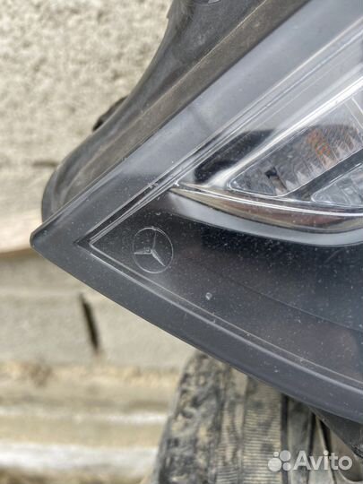 Обвес 222 мерс фары бампера