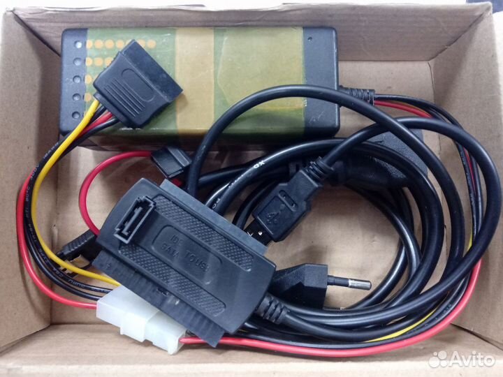 IDE 2,5 + IDE 3,5 + SATA переходник на USB