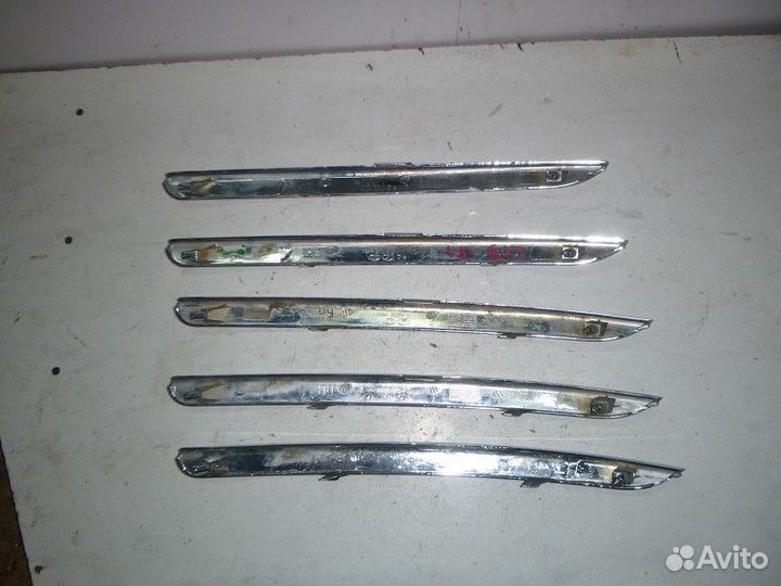 Молдинг переднего бампера KIA sportage 2010