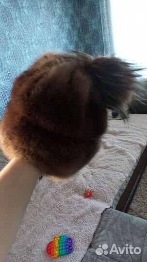 Шапка норковая женская бу