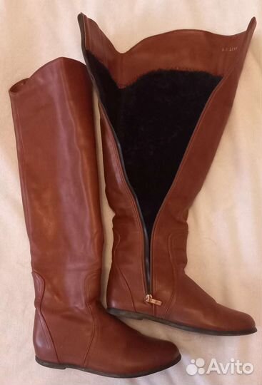 Сапоги ботфорты