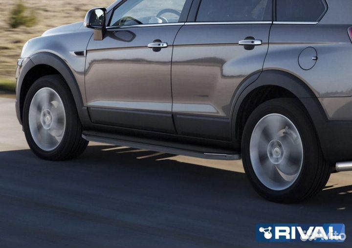 Пороги-подножки Opel Antara 2010-2015 Premium