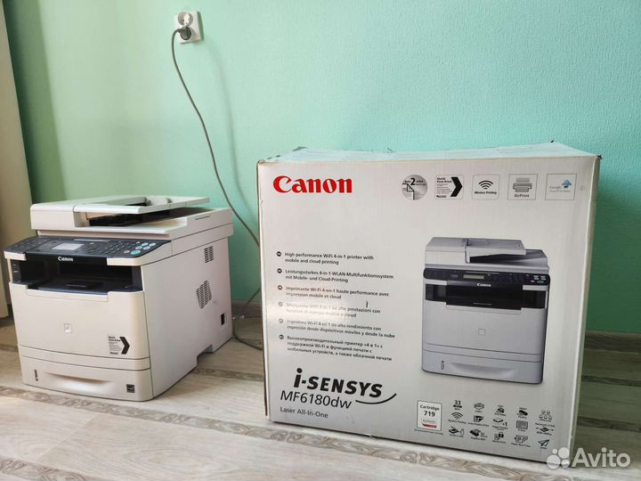 Принтер лазерный мфу canon