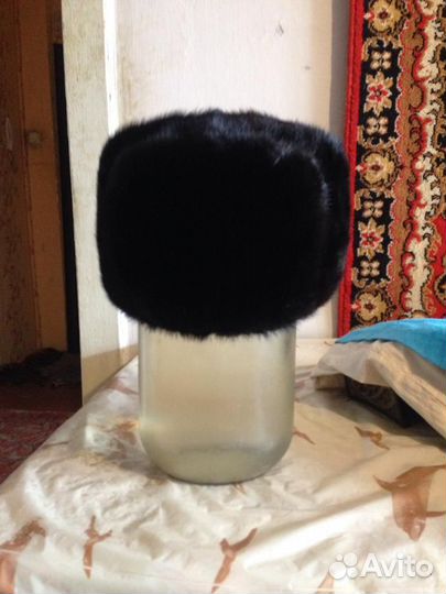 Шапка норковая мужская