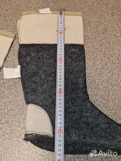 Теплая вставка (носки) в сапоги 41р