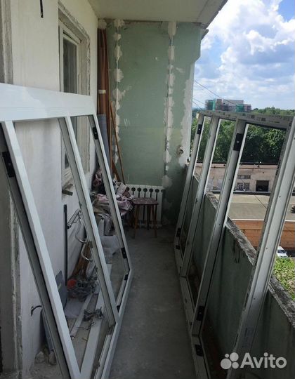 Остекленение балконов