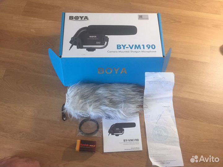 Накамерный микрофон boya BY-VM190