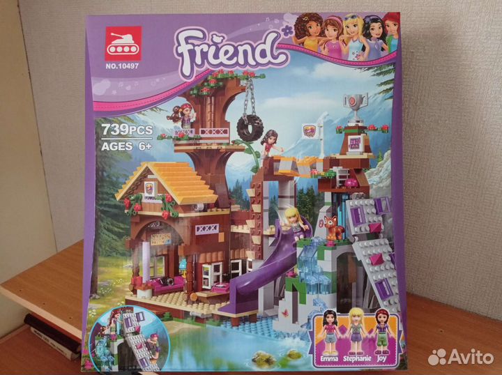 Конструктор Friend 10497 Дом на Дереве Спортлагерь