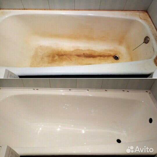 Реставрация Ванн Акрилом.Ремонт трещин и сколов