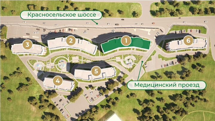 1-к. квартира, 40,6 м², 7/8 эт.