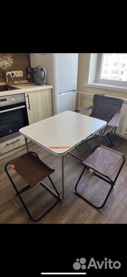 Набор кемпинговый кресло, стулья, стол походные