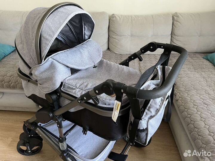 Коляска 2 в 1 luxmom