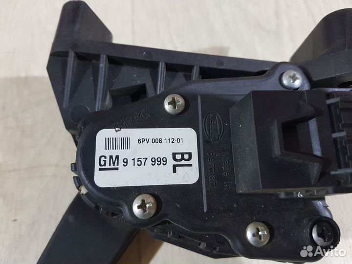 Педаль газа Opel astra h