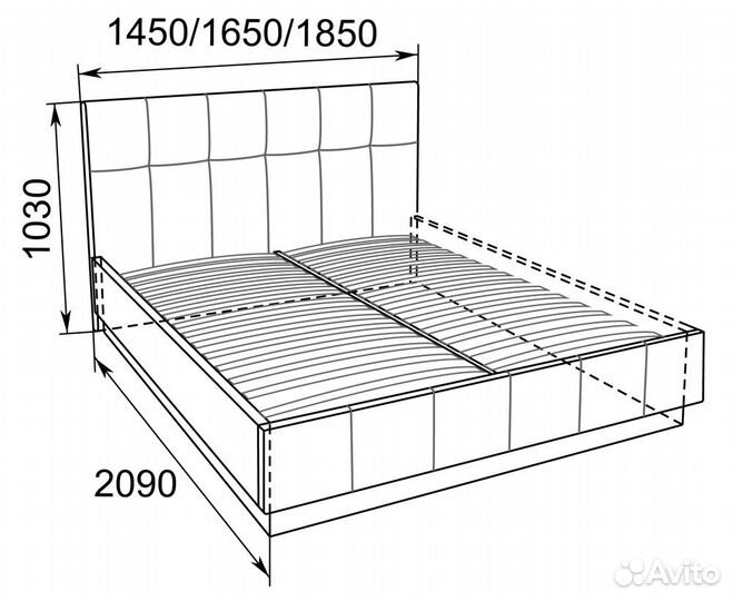 Кровать Локарно