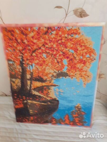 Картина алмазная, готовая на подарок