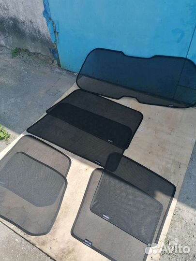 Каркасные шторки на тойота лк 200,комплект