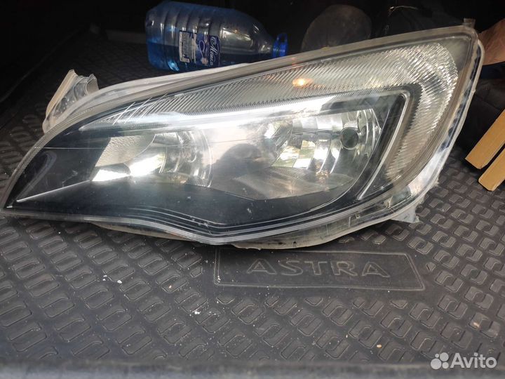 Фара передняя левая opel astra j