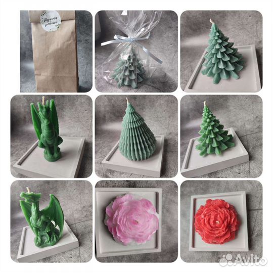 Свечи интерьерные