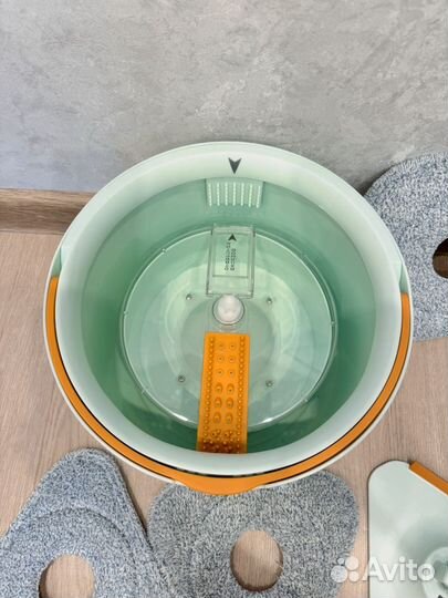 Умная швабра с ведром и отжимом