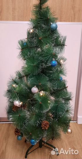 Елка искусственная заснеженная бу