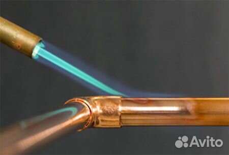 Пайка меди, латуни, газовых колонок, индукторов