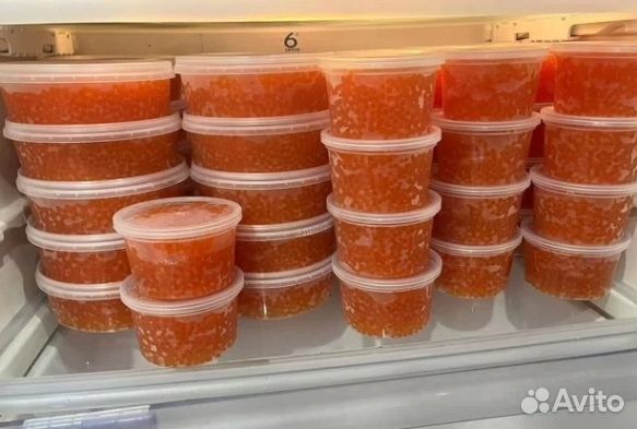 Красная икра на развес