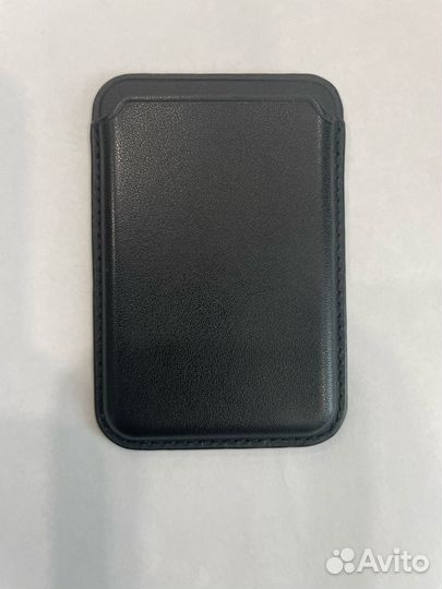 Кардхолдер/iPhone Leather Wallet MagSafe Black