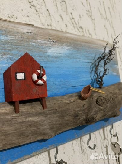 Ключница настенная из дерева