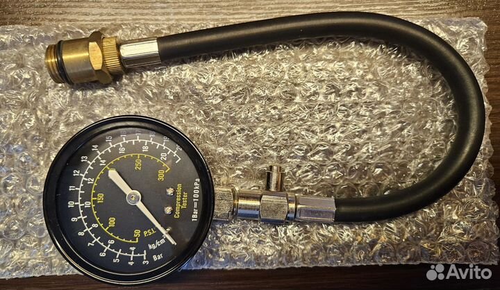 Компрессометр двигателя G-320HD с гибким шлангом